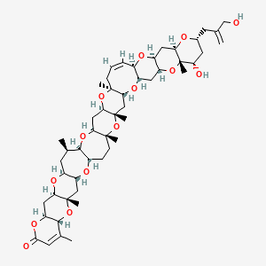 Chemical structure of Brevetoxin 3