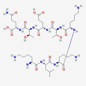 Chemical structure of Octapeptide-2