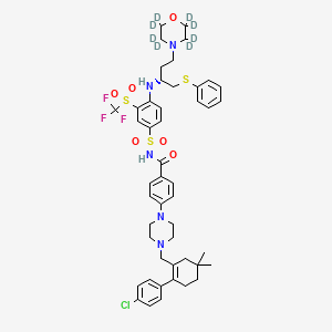 Chemical structure of ABT-263-d8