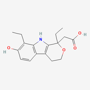 Chemical structure of 7-hydroxy Etodolac