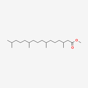 Chemical structure of Phytanic Acid methyl ester