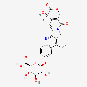 Chemical structure of SN-38 Glucuronide