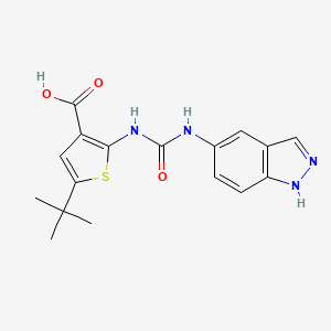 Chemical structure of S6K-18