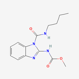 Chemical structure of Benomyl