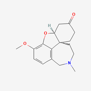Chemical structure of Dihydronarwedine