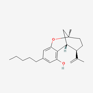Chemical structure of δ8-iso-THC