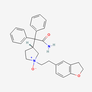 Chemical structure of Darifenacin N-oxide