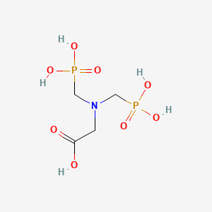 Chemical structure of Glyphosine