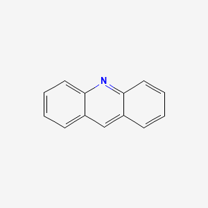 Chemical structure of Acridine