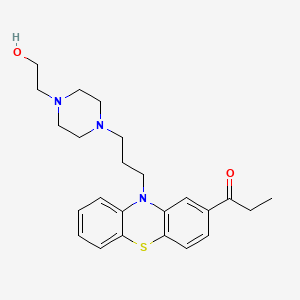Chemical structure of Carfenazine