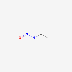 Chemical structure of N-Nitrosomethylisopropylamine