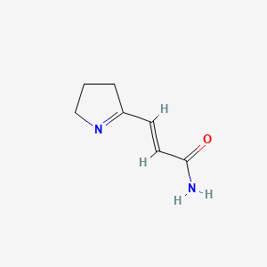 Chemical structure of Cyclamidomycin