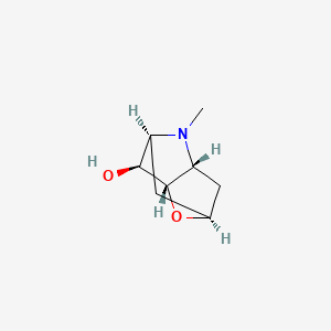 Chemical structure of Scopoline
