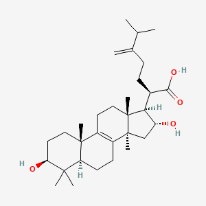 Chemical structure of Tumulosic Acid