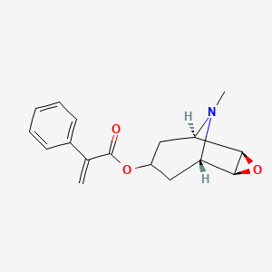 Chemical structure of Apohyoscine