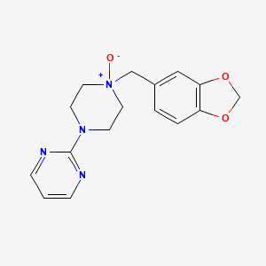 Chemical structure of Piribedil N-oxide