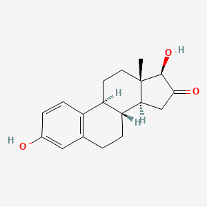 Chemical structure of 16-Ketoestradiol