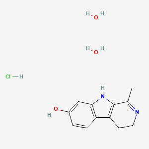 Chemical structure of Harmalol (hydrochloride hydrate)