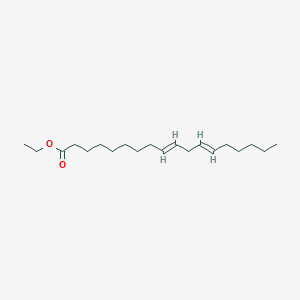 Chemical structure of 9(E),12(E)-Linoleic Acid ethyl ester