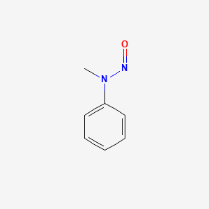 Chemical structure of N-Nitroso-N-methylaniline