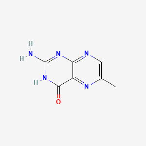 Chemical structure of 6-Methylpterin