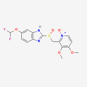 Chemical structure of Pantoprazole N-oxide