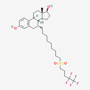 Chemical structure of Fulvestrant sulfone