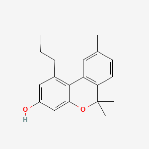 Chemical structure of Abnormal Cannabivarin