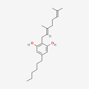 Chemical structure of CBGH