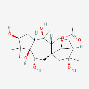 Chemical structure of 15(S)-HETE-d8 ethyl ester