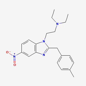 Chemical structure of Menitazene (citrate)