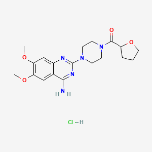 Chemical structure of Terazosin hydrochloride