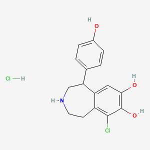 Chemical structure of Fenoldopam hydrochloride