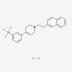Chemical structure of Xaliproden hydrochloride
