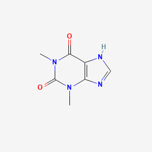 Chemical structure of Theophylline