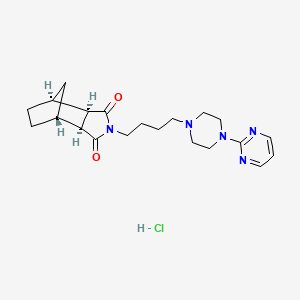Chemical structure of Tandospirone hydrochloride