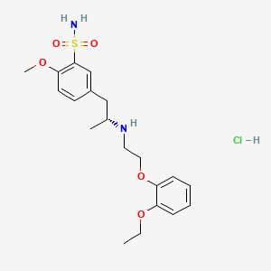 Chemical structure of Tamsulosin hydrochloride