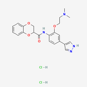Chemical structure of SR 3677 dihydrochloride