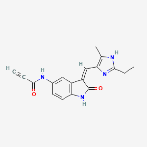 Chemical structure of JH 295