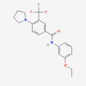 Chemical structure of EPPTB