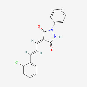 Chemical structure of CPYPP