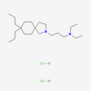 Chemical structure of Atiprimod dihydrochloride