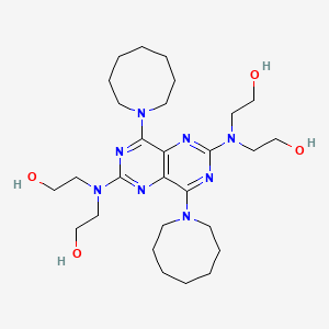 Chemical structure of 8MDP