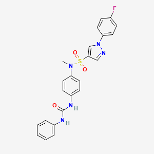 Chemical structure of BTT 3033