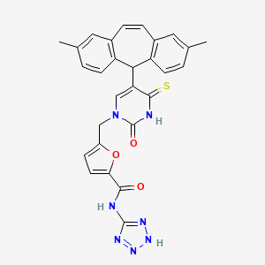 Chemical structure of AR-C 118925XX