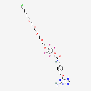 Chemical structure of HaXS8