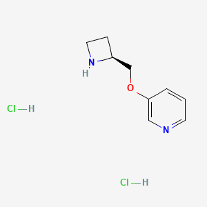 Chemical structure of A 85380 dihydrochloride