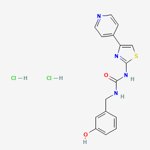 Chemical structure of RKI 1447 dihydrochloride