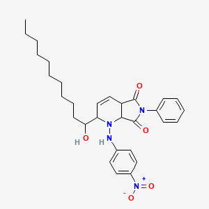 Chemical structure of A12B4C3