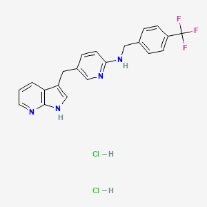 Chemical structure of PLX 647 dihydrochloride